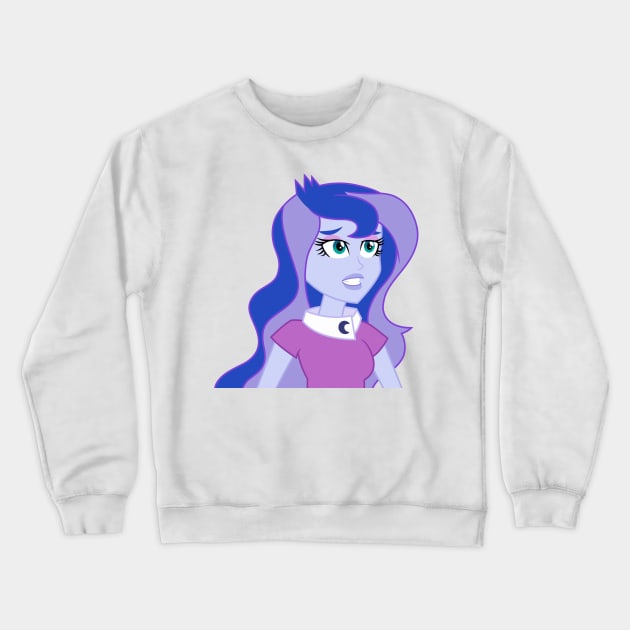 Vice Principal Luna Crewneck Sweatshirt by CloudyGlow